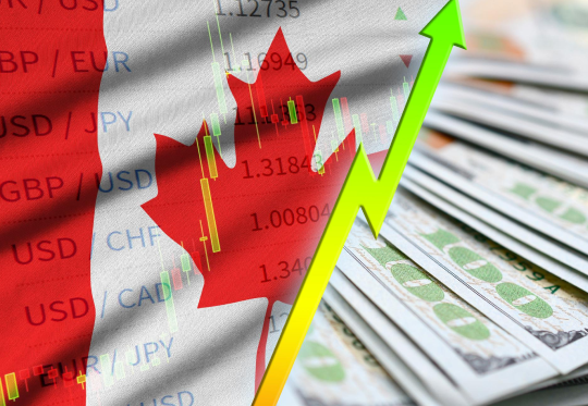 image showing a financial chart and stock tickers