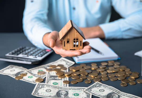 image of technological hardware and digital growth charts